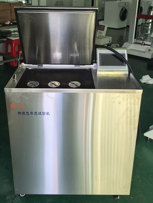 ISO105-C10 AATCC61 SW-12B/E آزمایشگاه الکترونیک پارچه نساجی رنگ مقاومت شستشوی تست کننده Rotawash رنگ مقاومت تست کننده